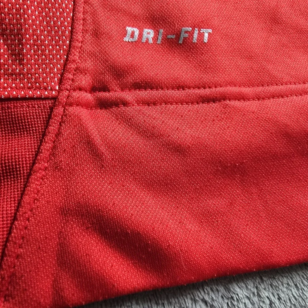Nike Jordan Flight One Team Track Jacket Mens 3XL Red Dri-Fit Rutgers 696736-657